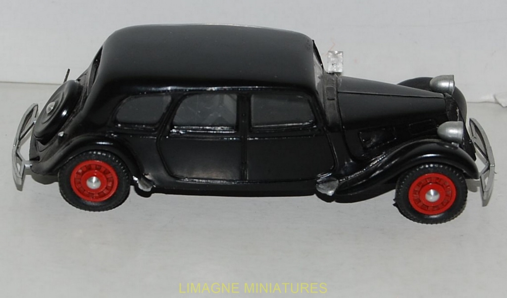 Miniature Voiture Dubray - Citroën 11B Limousine 1938 - Échelle 1:43 (Résine, Occasion)